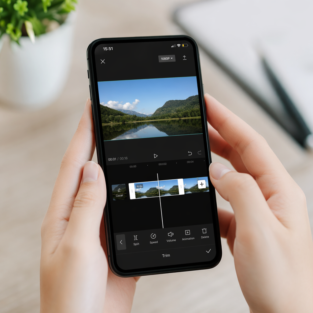 Cách Cắt Video (Trim) Trên CapCut Điện Thoại