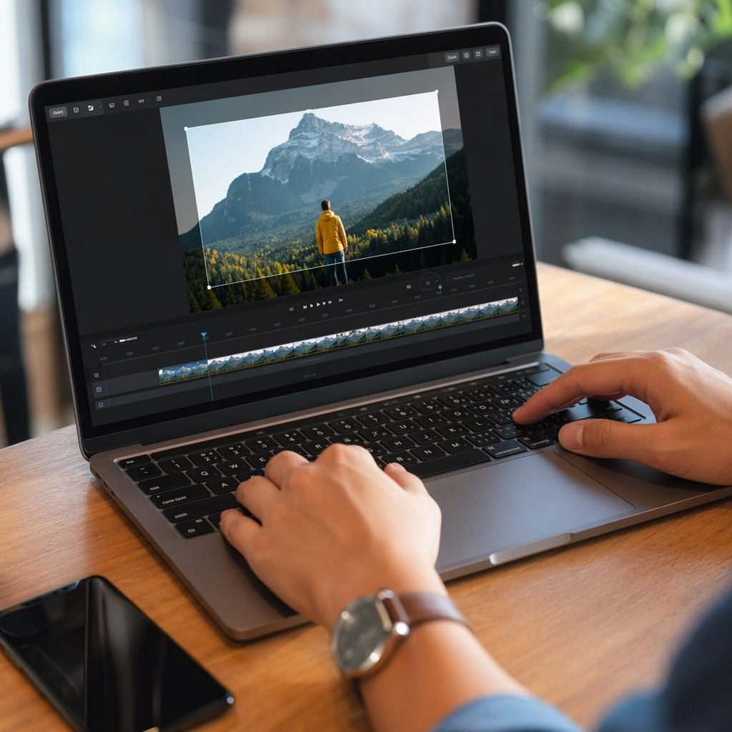 Cách Xóa Logo CapCut Bằng Phương Pháp Cắt Xén Video (Crop)