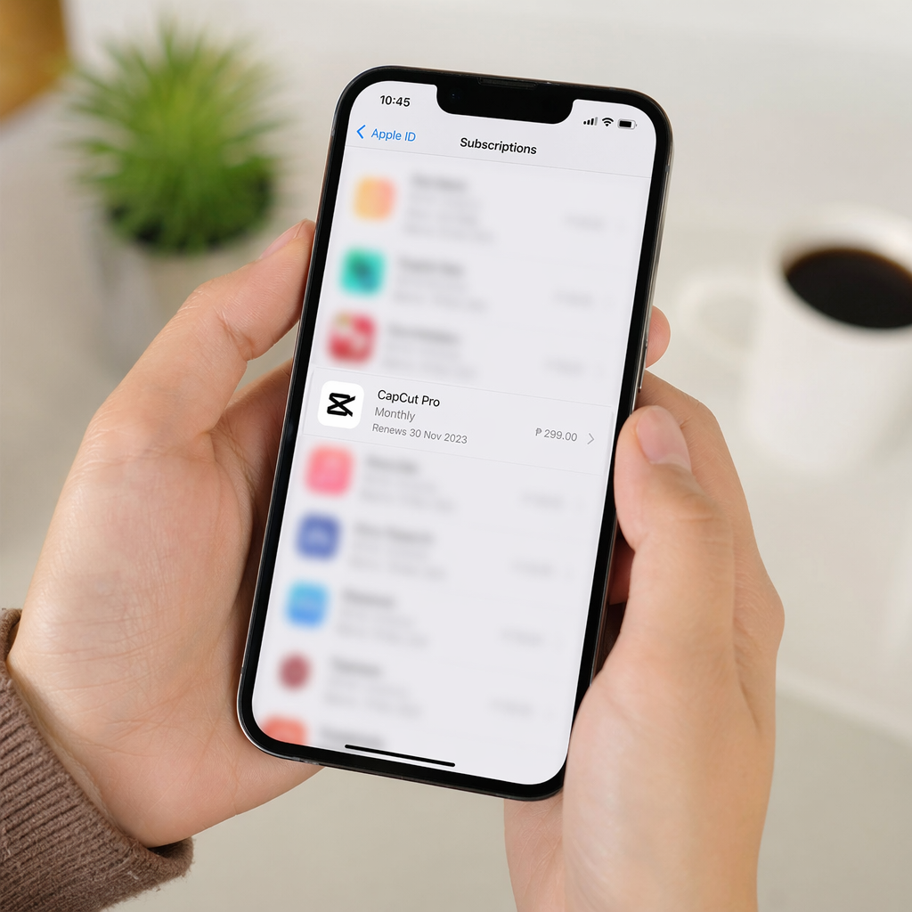 Phải Làm Gì Nếu Nút Hủy Gói CapCut Pro Không Xuất Hiện Trên iPhone?